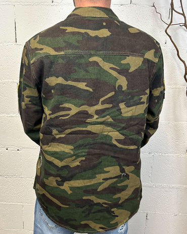 Camiciona Patch Military GIANNI LUPO
