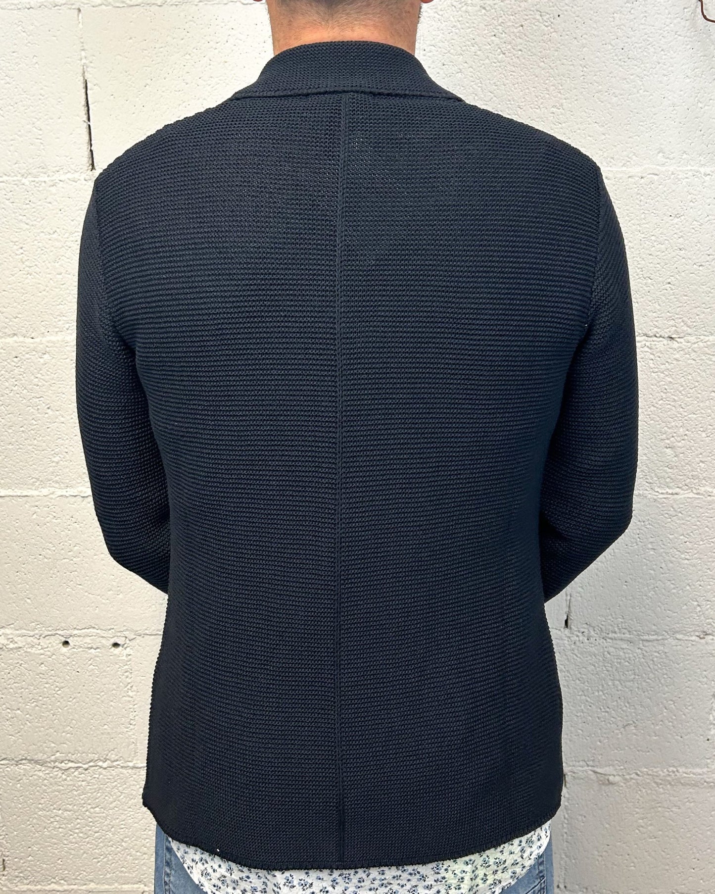 Giacca Cardigan OVER-D Reverse Blu