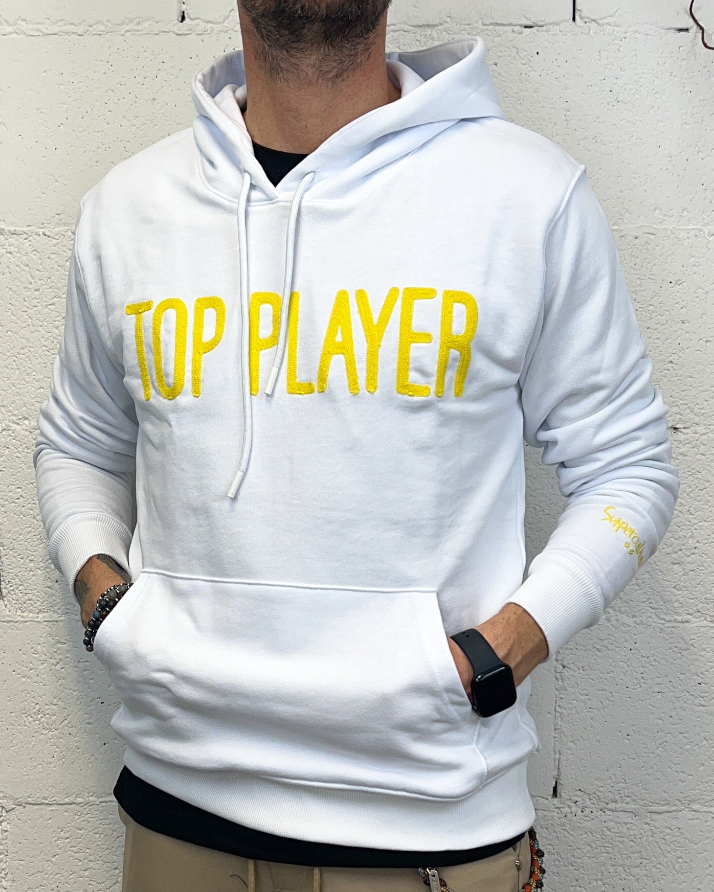 Felpa SUPERCULTURE Top Player Cappuccio