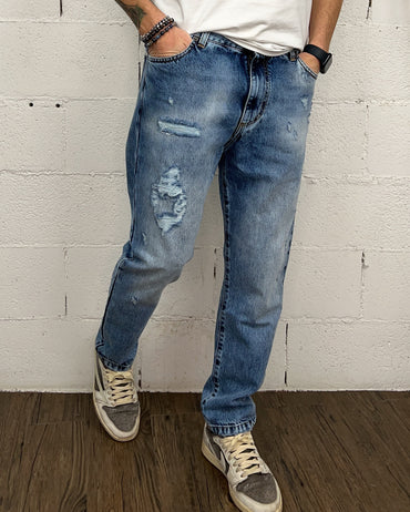 Jeans Kevin Carrot KLIXS Marmorizzato