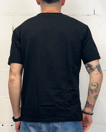 T-Shirt Basic Taglio Vivo GIANNI LUPO Black