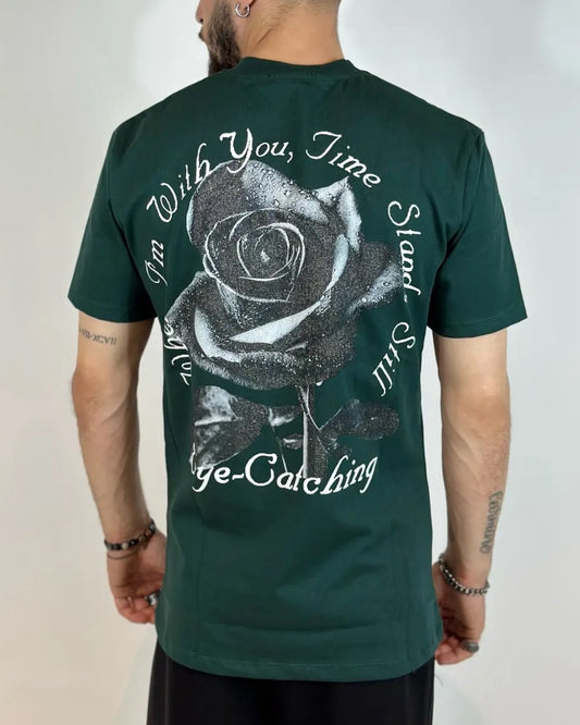 T-Shirt Verde Bosco Age Catching