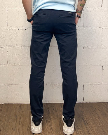 Chino OVER-D Slim Fit Blu