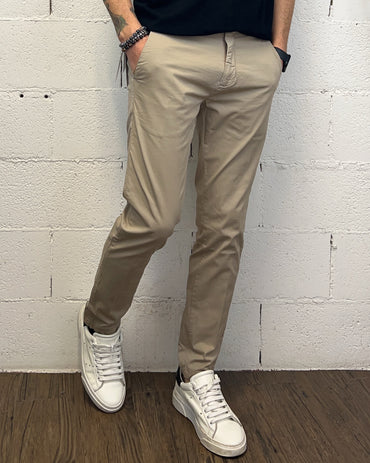 Chino OVER-D Slim Fit Beige