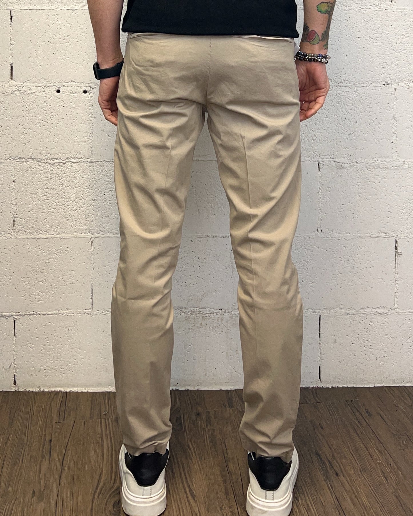 Chino OVER-D Slim Fit Beige