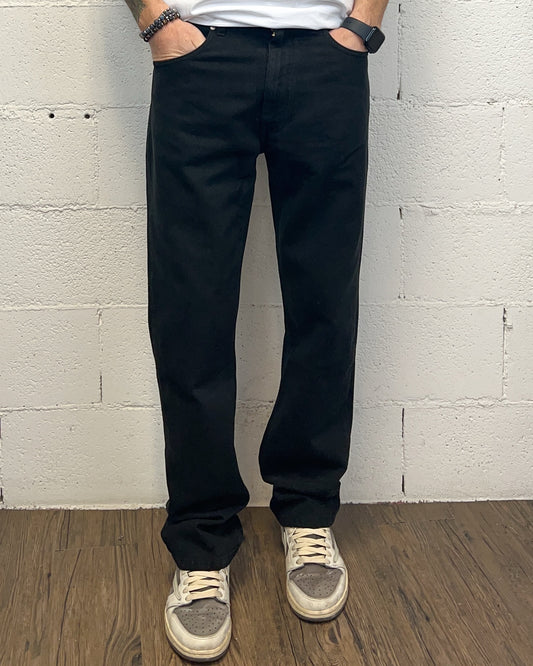 Jeans Fondo Ampio KLIXS Nero