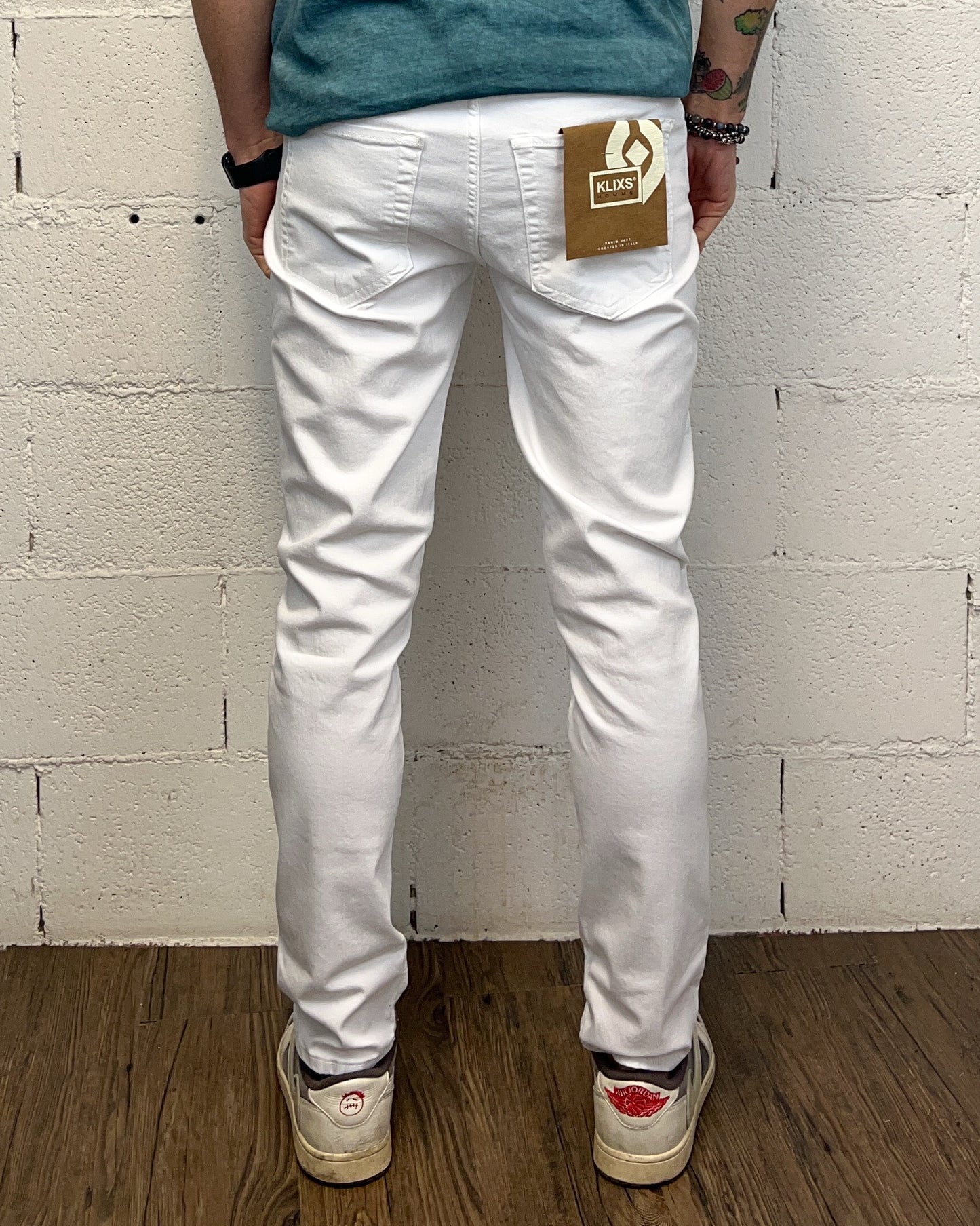 Jeans KLIXS SlimFit White