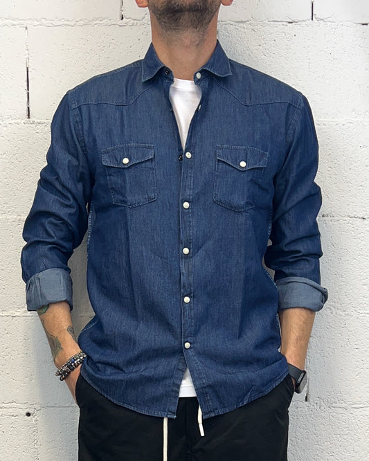 Camicia Denim OVER-D Rodeo