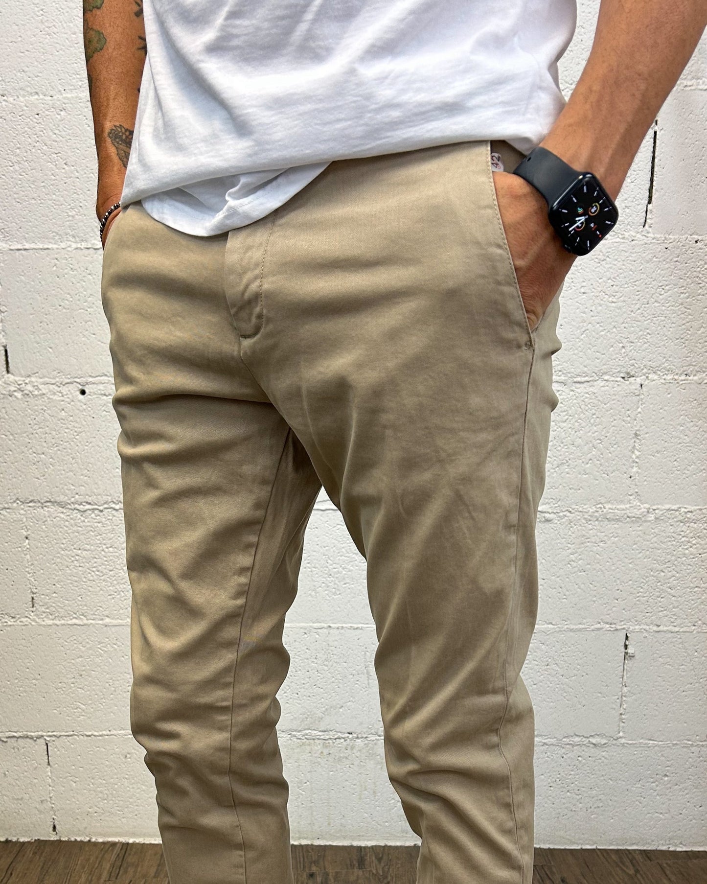 Chino OVER-D Beige