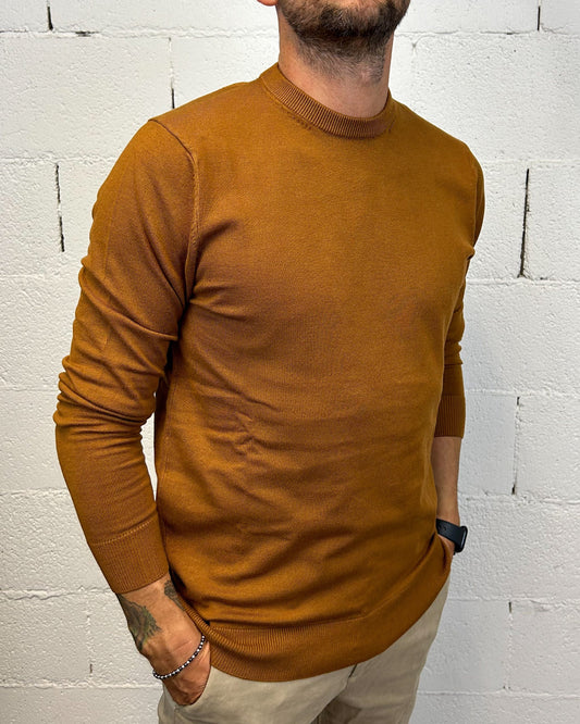 Maglia OVER-D Tabacco Viscosa