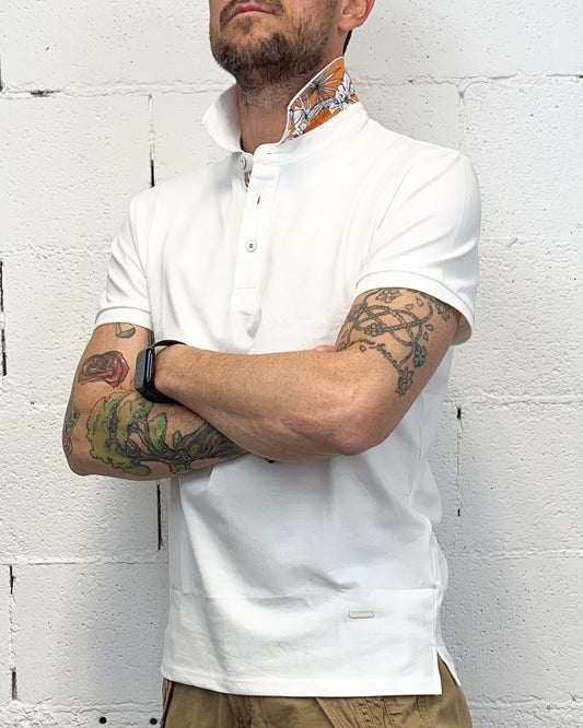 Polo GIANNI LUPO Hawaii Orange