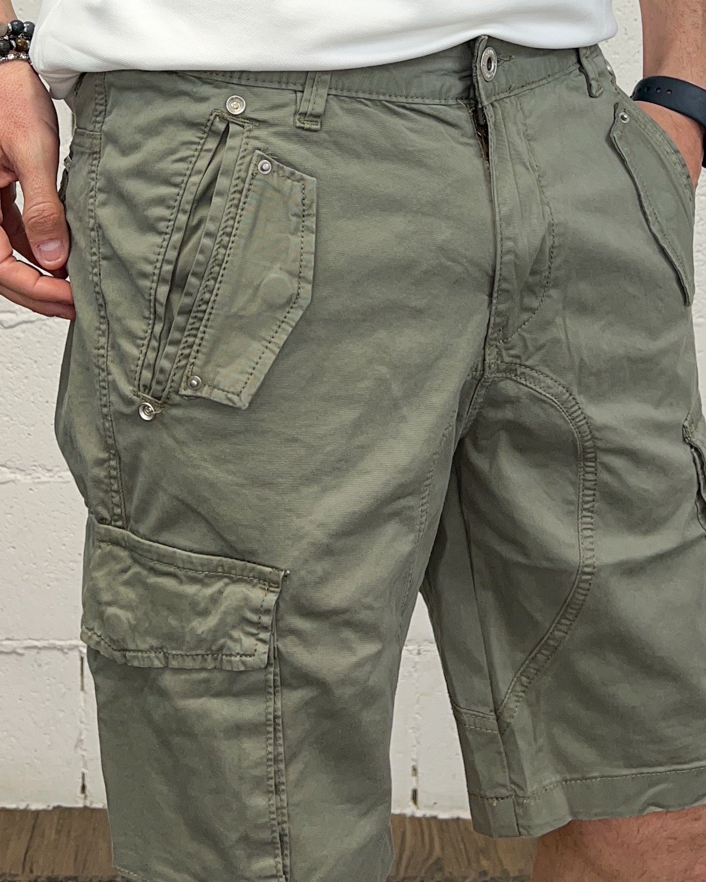 Bermuda Cargo GIANNI LUPO Salvia