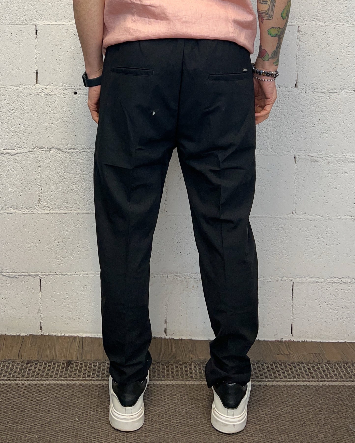Pantalaccio GIANNI LUPO Black Coulisse