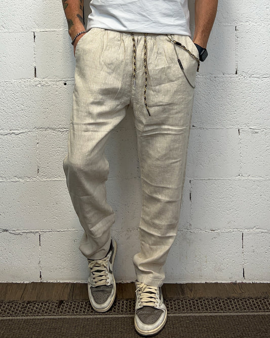 PantaLino GIANNI LUPO Sand