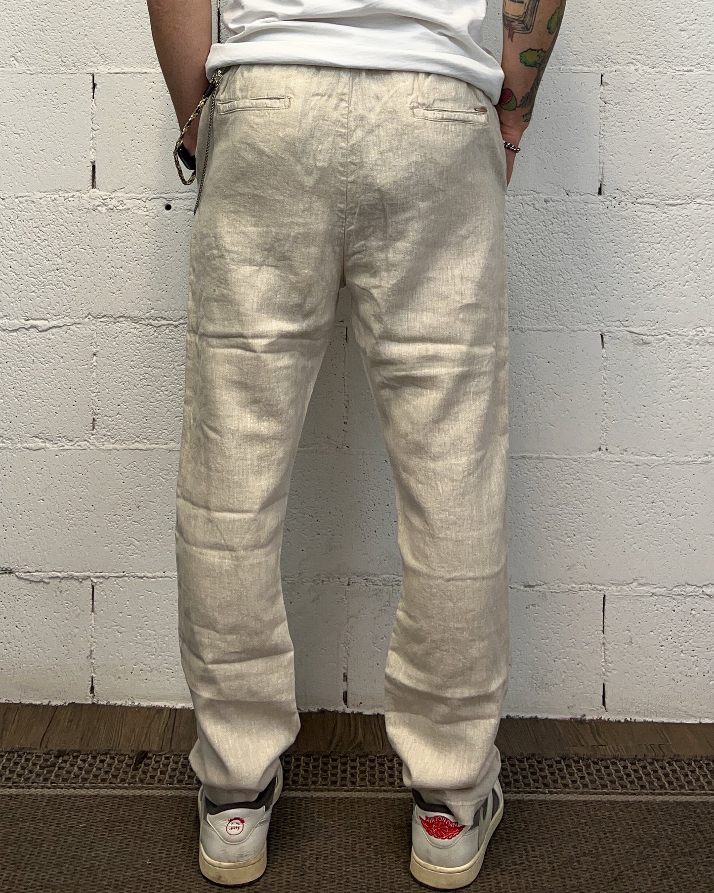 PantaLino GIANNI LUPO Sand