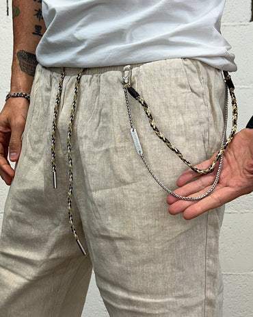 PantaLino GIANNI LUPO Sand