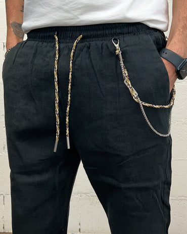 PantaLino GIANNI LUPO Black