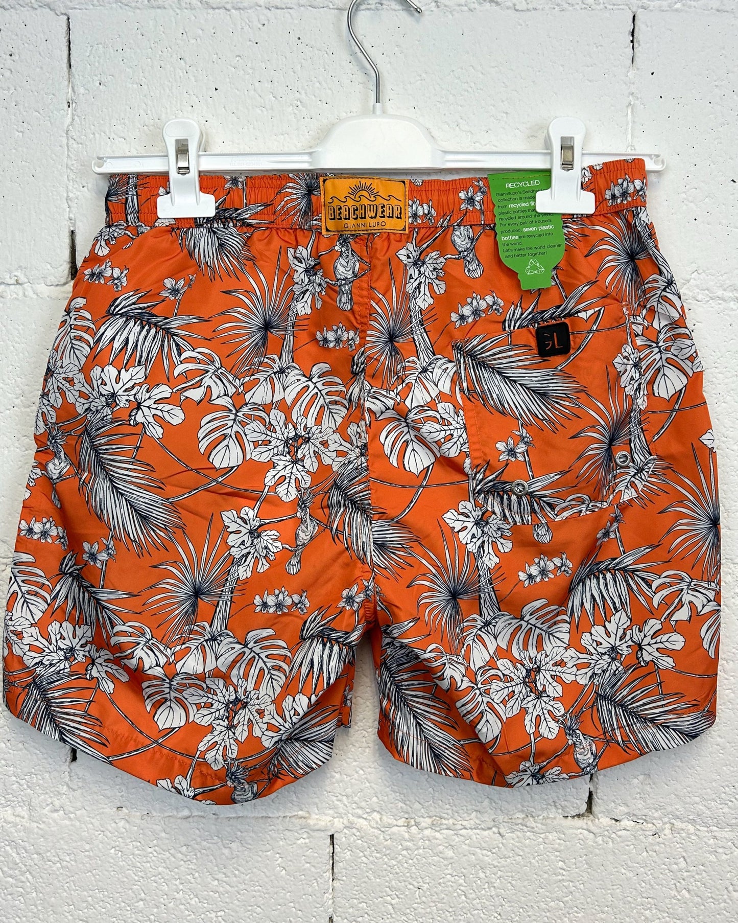 Costume GIANNI LUPO Hawaii Orange