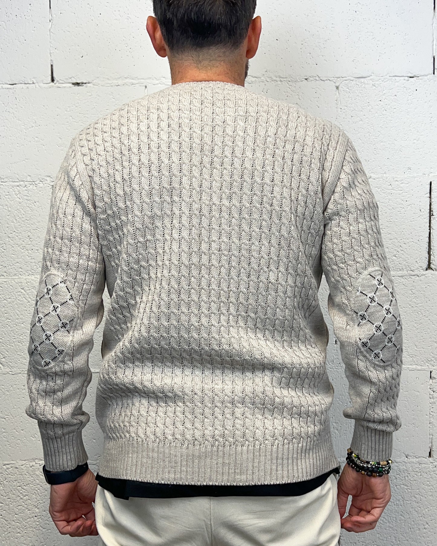 Maglioncino Beige BLACKSUNDAY Taschino Pochette