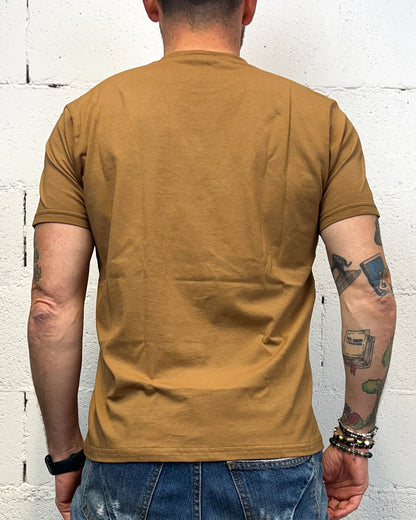 T-shirt DROPIN Hawaii Brown