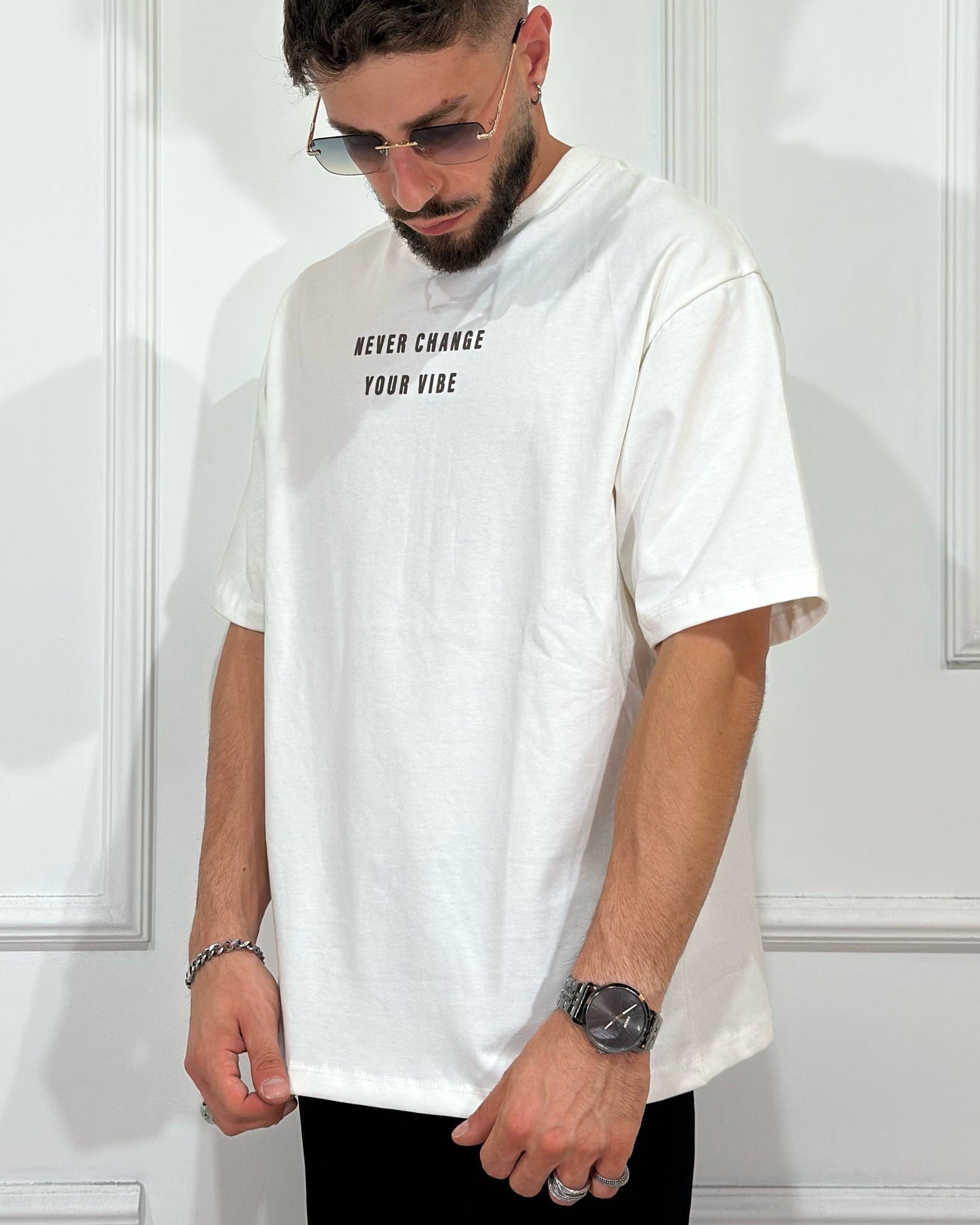 T-Shirt ONLYONE Never Change BoxyFit