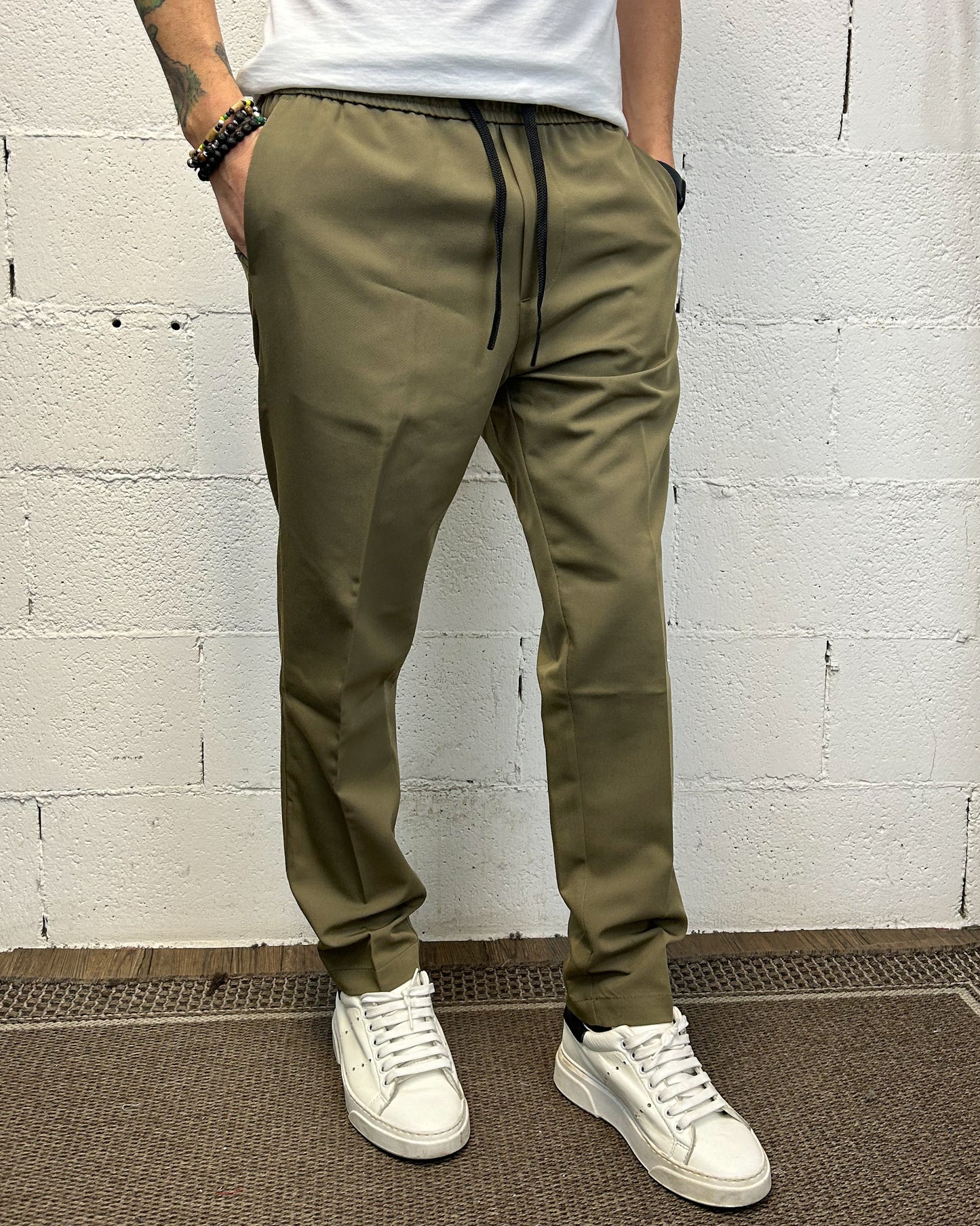 Pantalaccio SlimFit OVER-D Militare