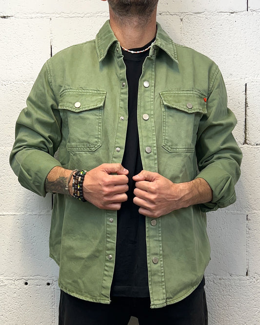 Camiciona Jeans GIANNI LUPO Denim Salvia