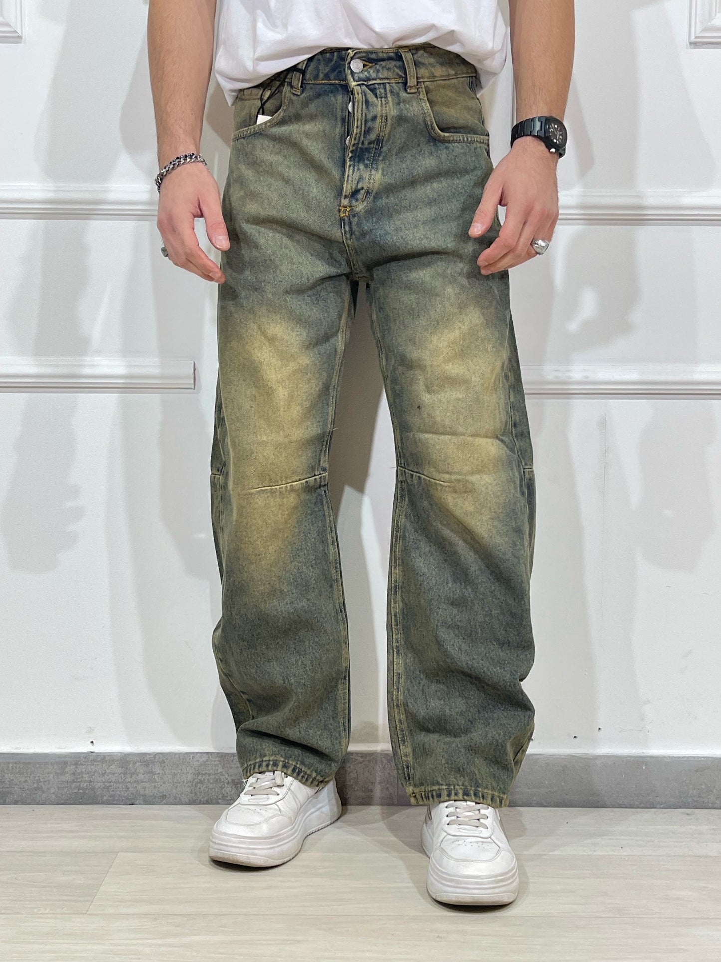 Jeans JUST WEST Baggy Balloon Tea