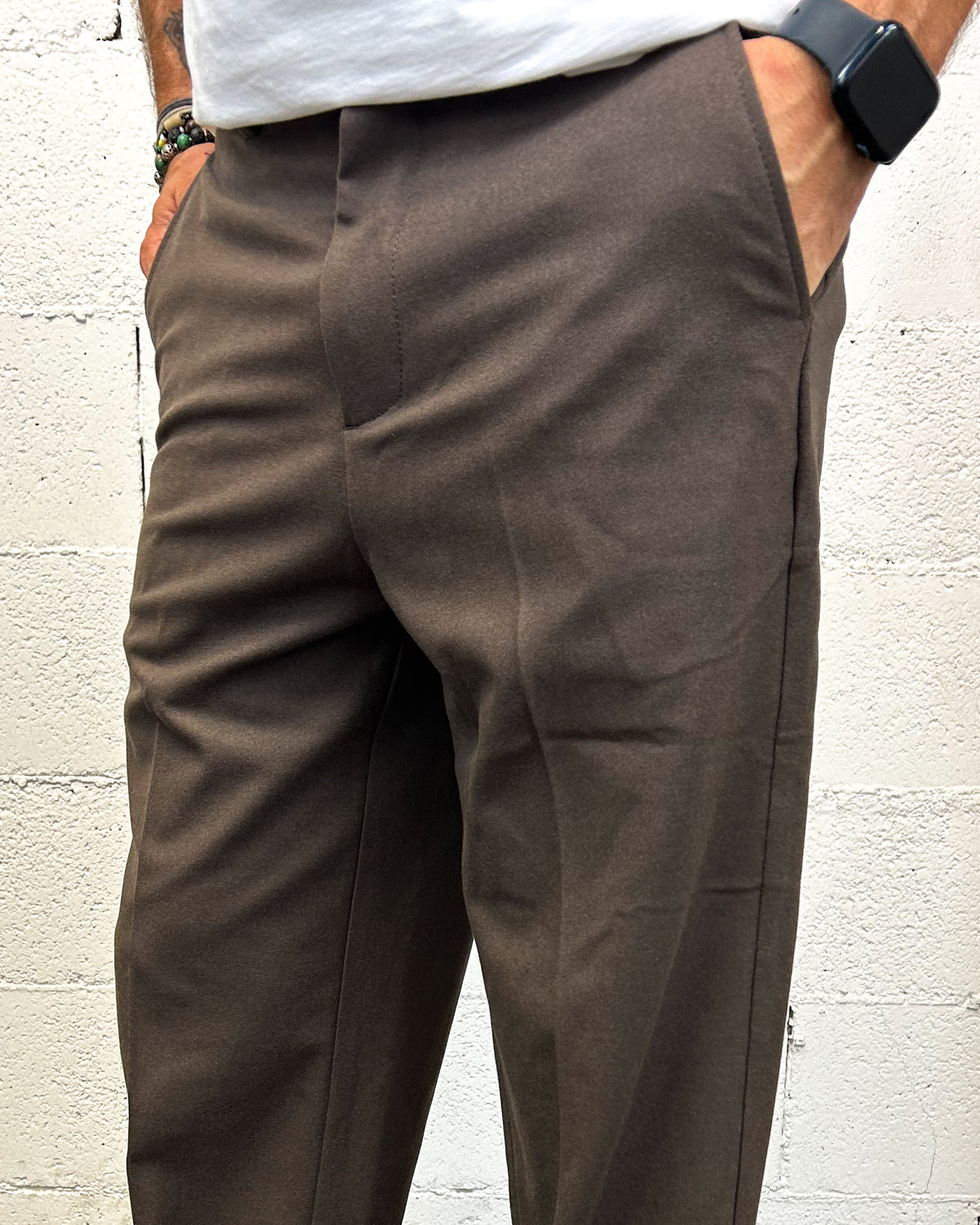 Panta Loose GIANNI LUPO Coffee