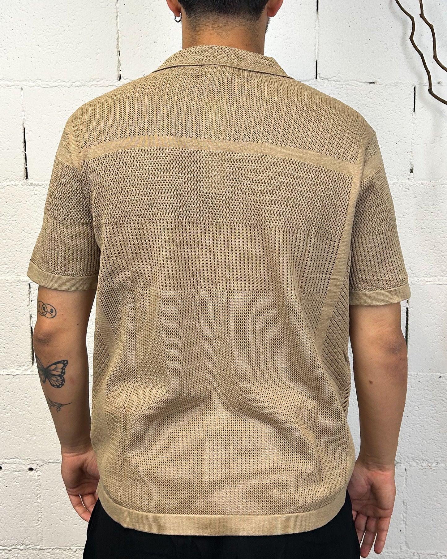 Maglia Operata GIANNI LUPO Over Camel