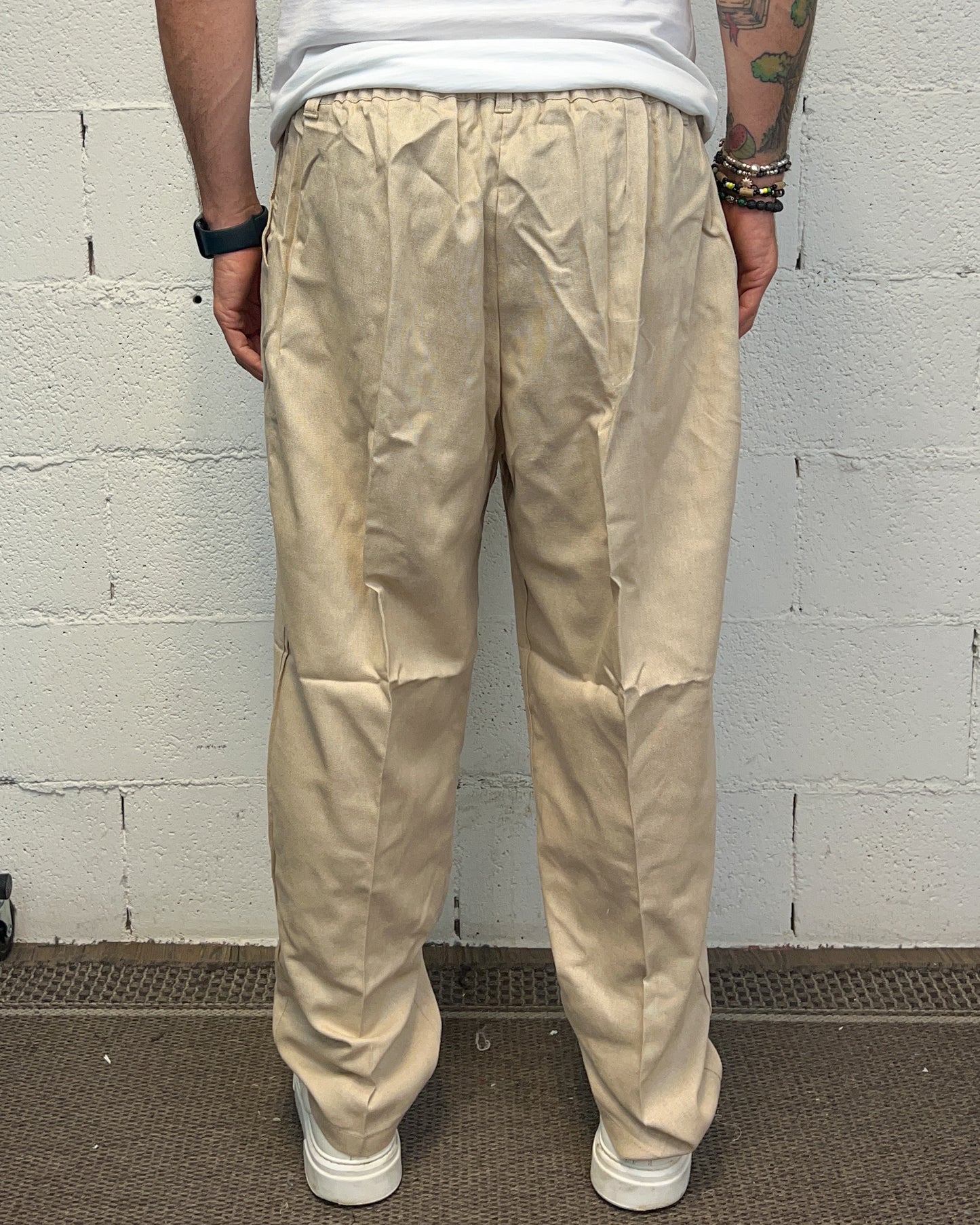 Pantalone Baggy DUCA HOME Fondo Ampio Camel