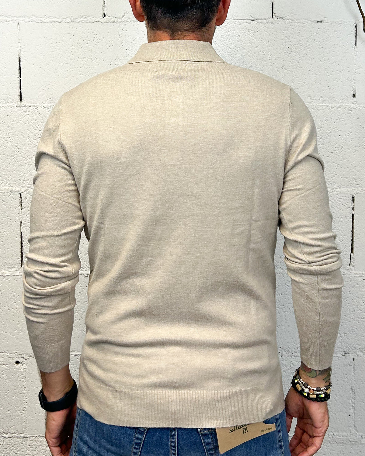 Polo Manica Lunga GIANNI LUPO Comfort Camel