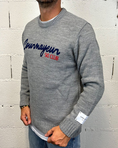 Pullover SUPERCULTURE Courma Grigio