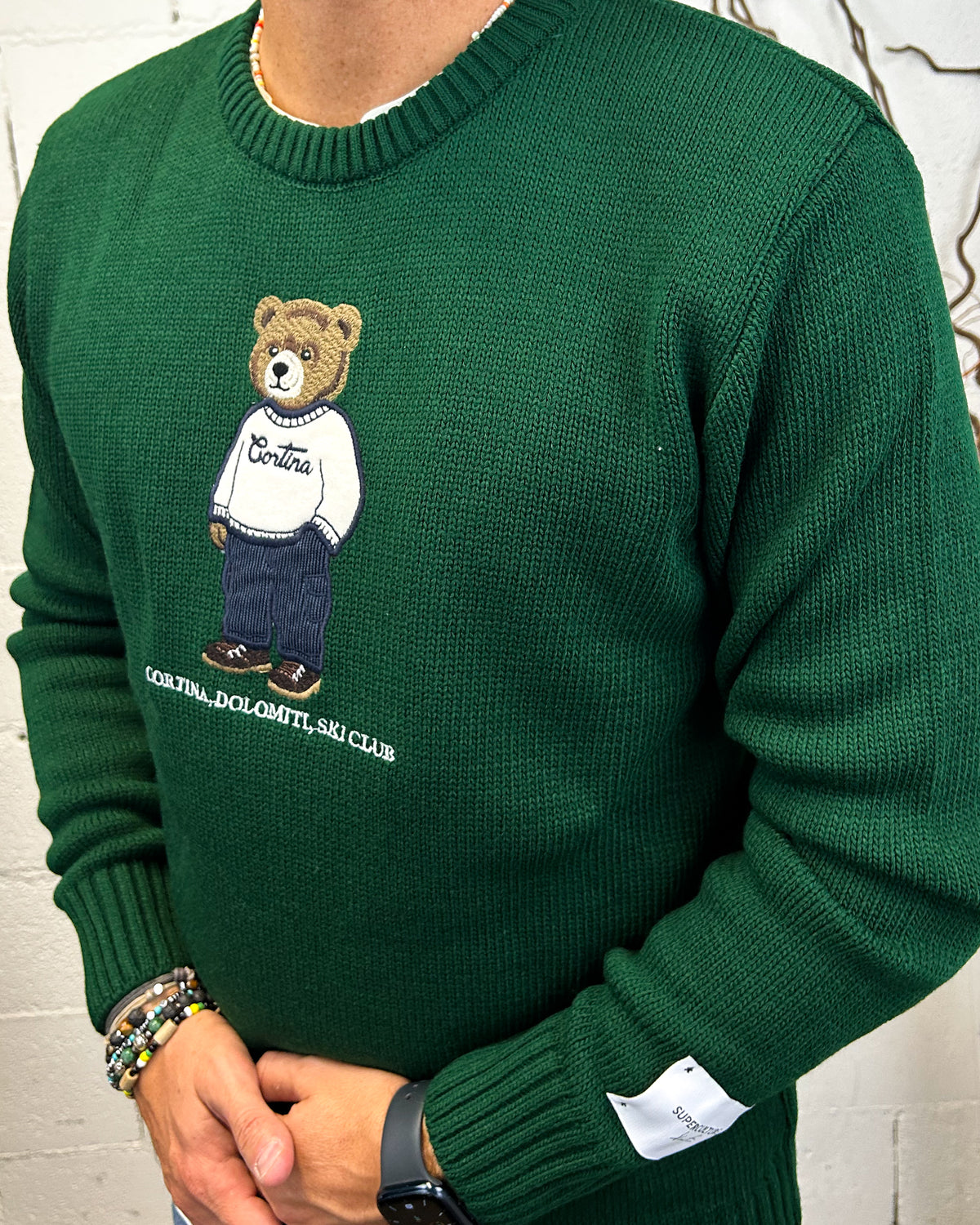 Pullover SUPERCULTURE Bear Cortina Bosco