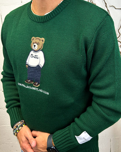 Pullover SUPERCULTURE Bear Cortina Bosco