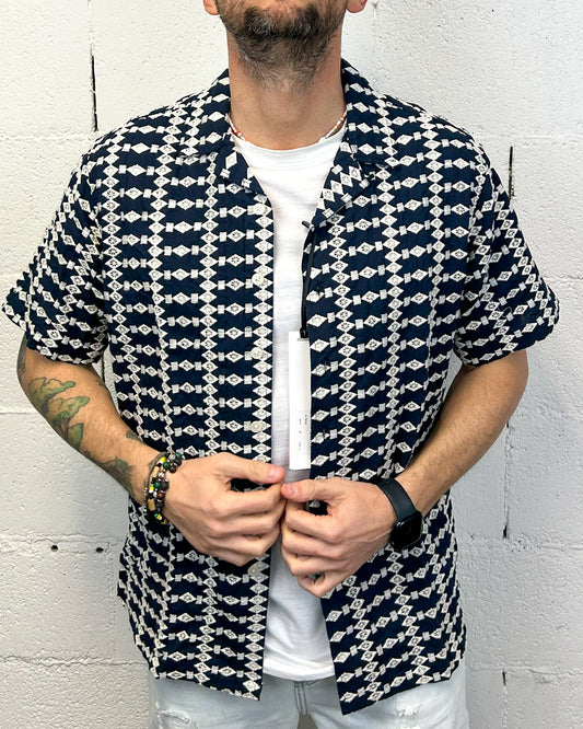 Maglia Lino GIANNI LUPO Scollo Bowling