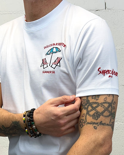 T-shirt SUPERCULTURE Dolce Far Niente