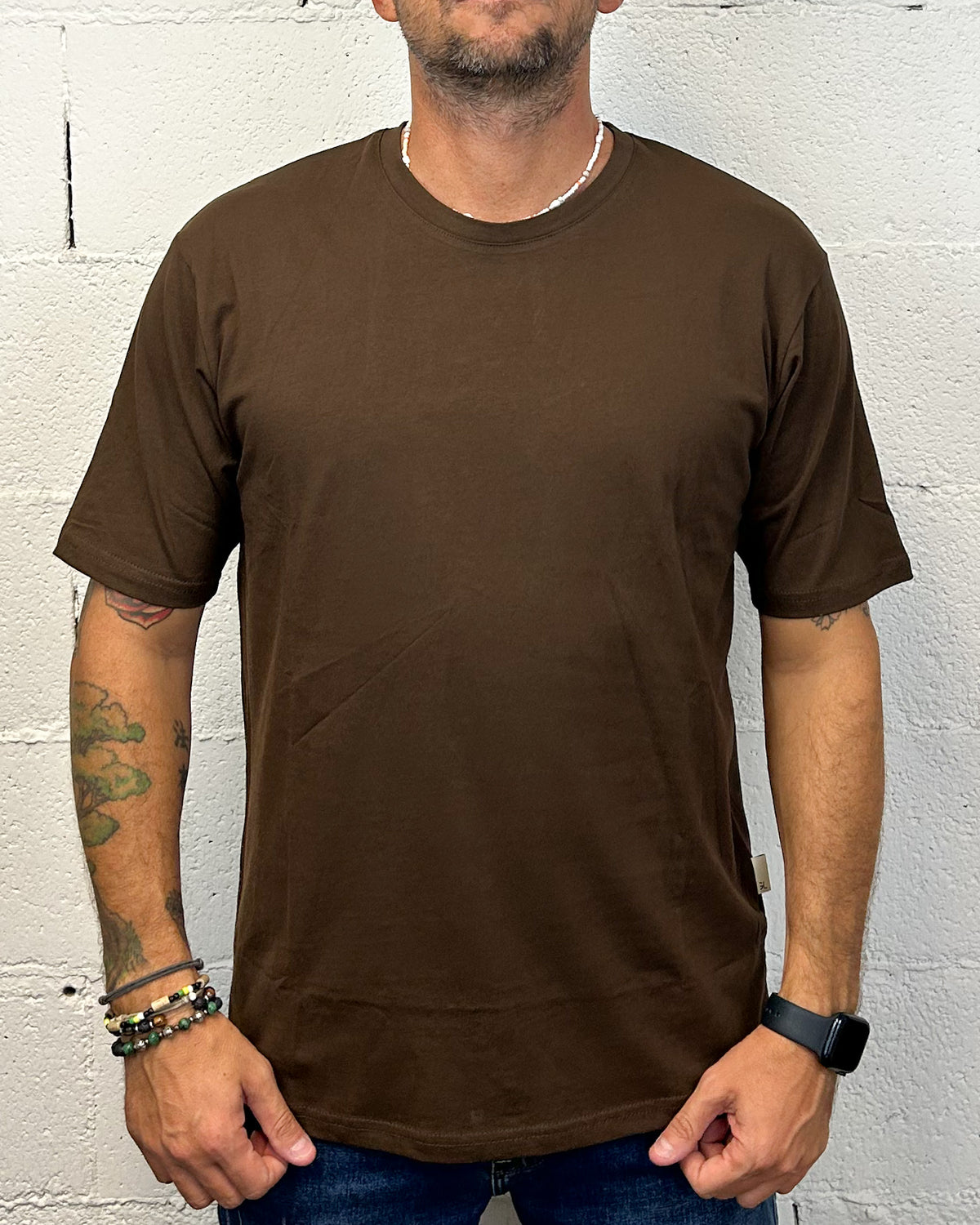 T-shirt GIANNI LUPO Superbasic Coffee