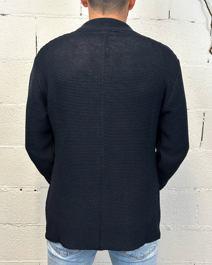 Giacca Cardigan 3 Bott. OVER-D Blu