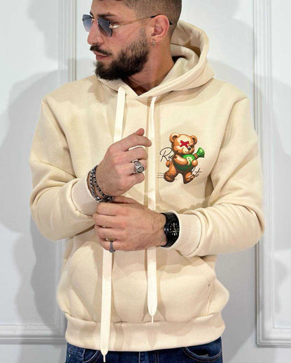 Felpa ONLYONE Rich Cute Beige