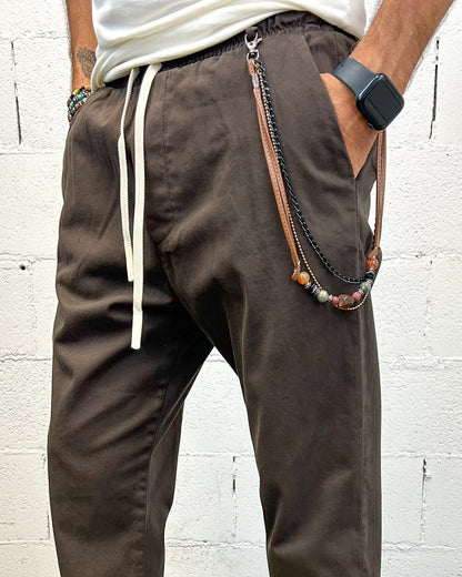 Pantalaccio Denim OVER-D Moro