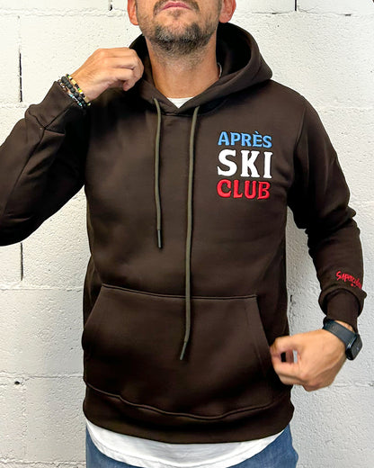 Felpa SUPERCULTURE Après Sky Cioccolato