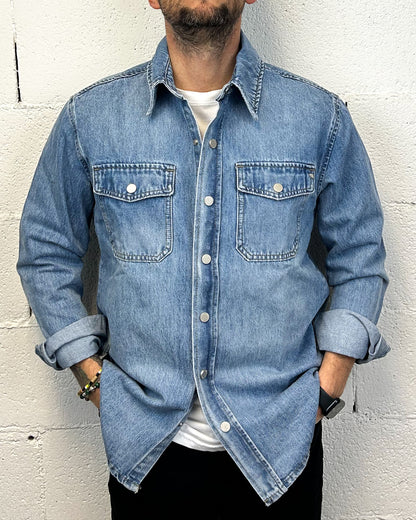 Camiciona Jeans GIANNI LUPO Denim Blue