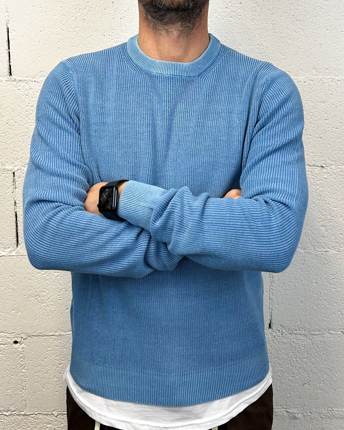 Pullover Paricollo OVER-D Costa Zucchero