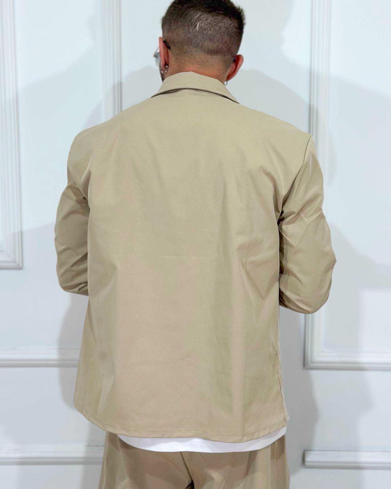 Coordinato Azul Beige Oversize