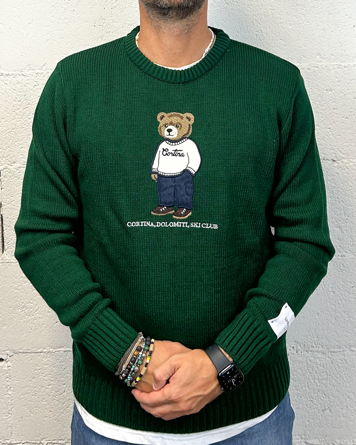 Pullover SUPERCULTURE Bear Cortina Bosco