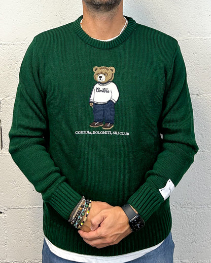Pullover SUPERCULTURE Bear Cortina Bosco