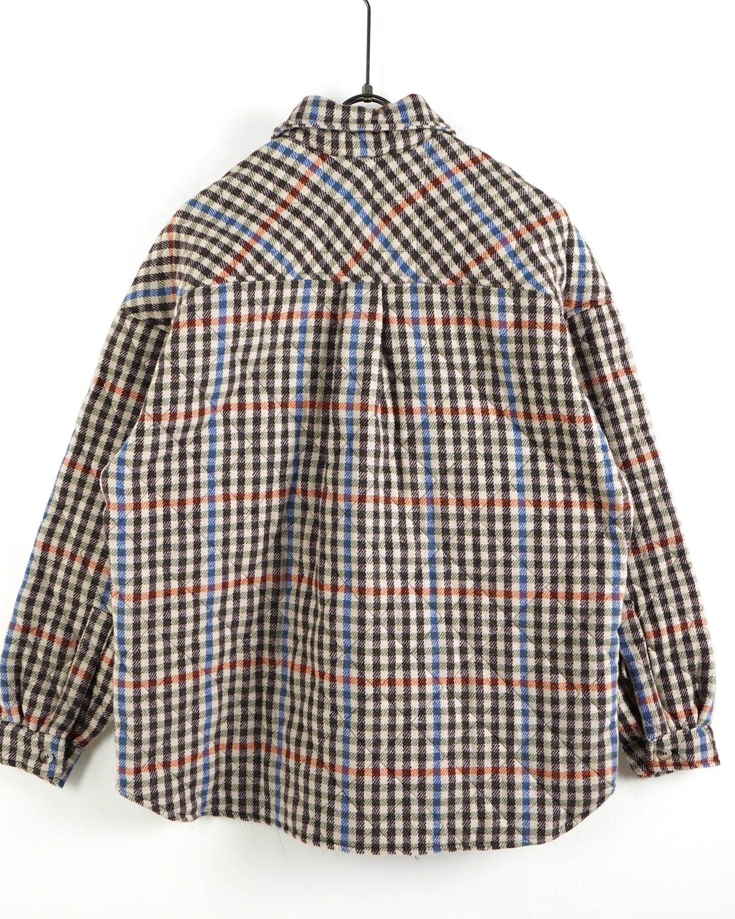 Giubbotto OVERSIZE Camicia DUCA Check Marrone