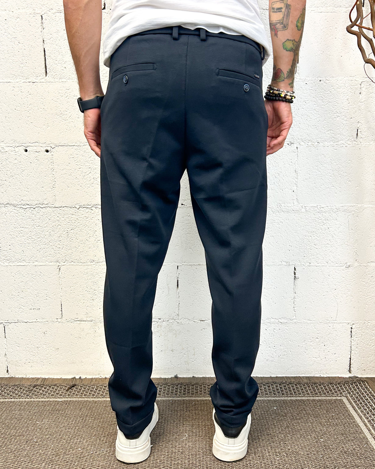 Panta Chino Capri GIANNI LUPO Navy