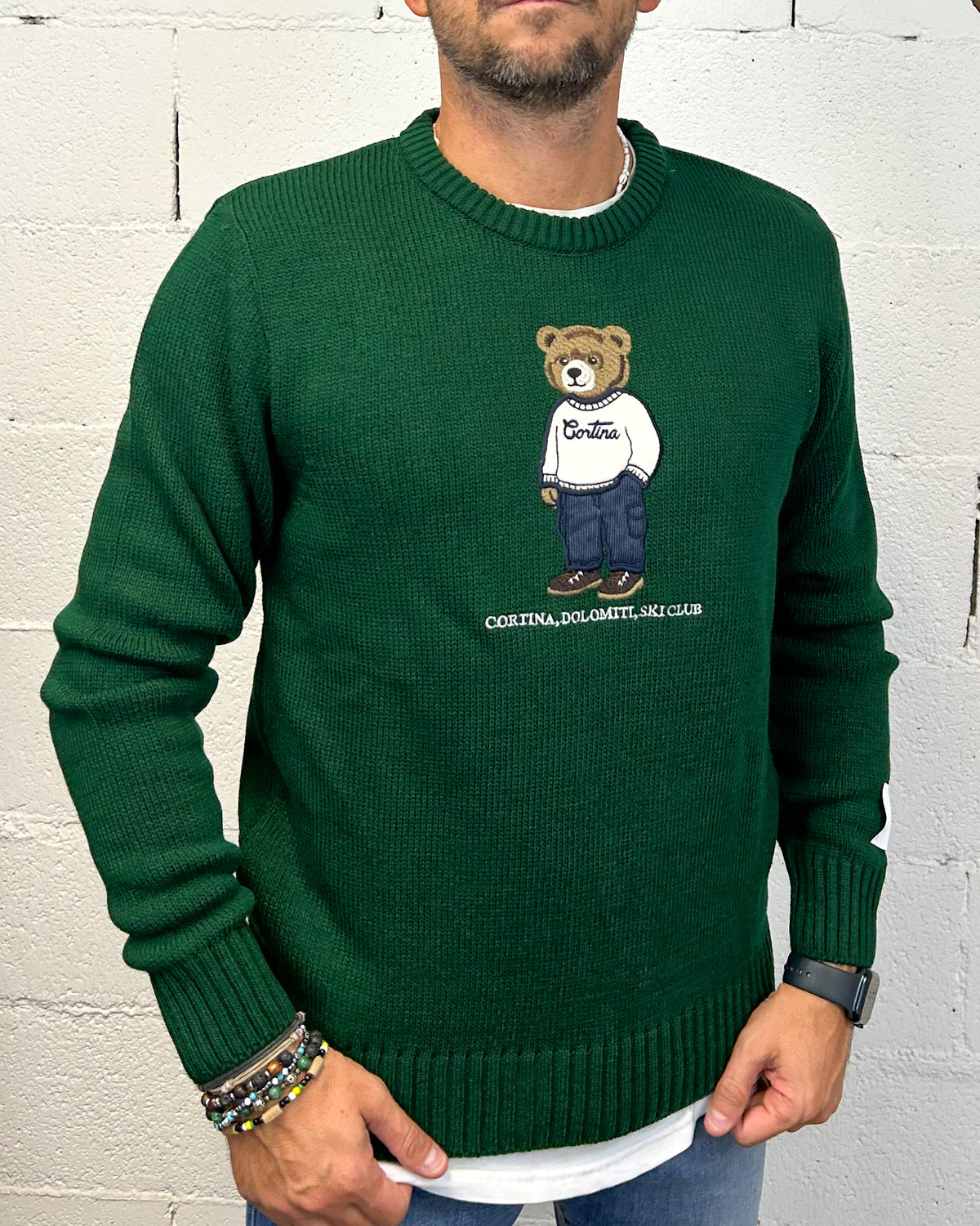 Pullover SUPERCULTURE Bear Cortina Bosco